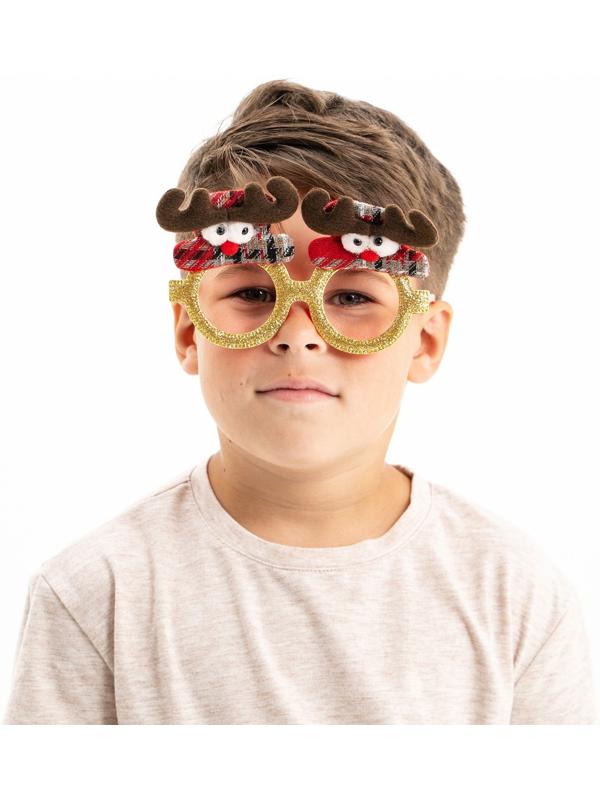 Карнавальные очки «Олень»