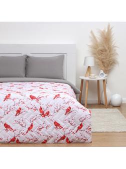 Покрывало LoveLife 2 сп Red cardinal 180*210±5см, микрофайбер, 100% п/э