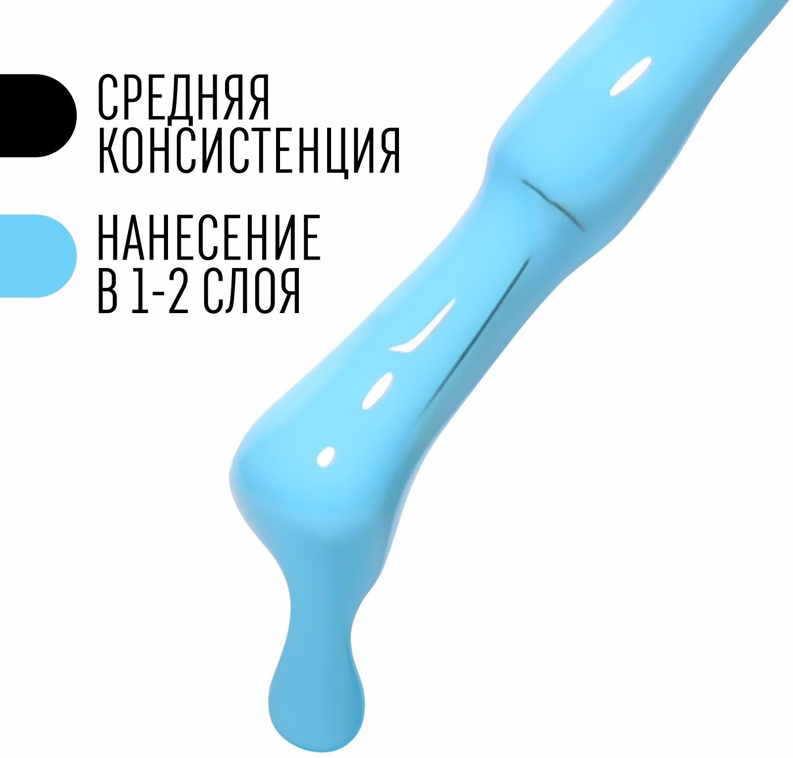 Гель лак для ногтей, «CLASSIC COLORS», 3-х фазный, 8мл, LED/UV, цвет морской волны (58)