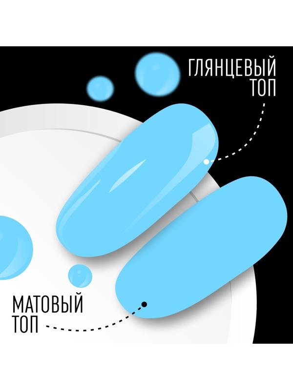 Гель лак для ногтей, «CLASSIC COLORS», 3-х фазный, 8мл, LED/UV, цвет морской волны (58)