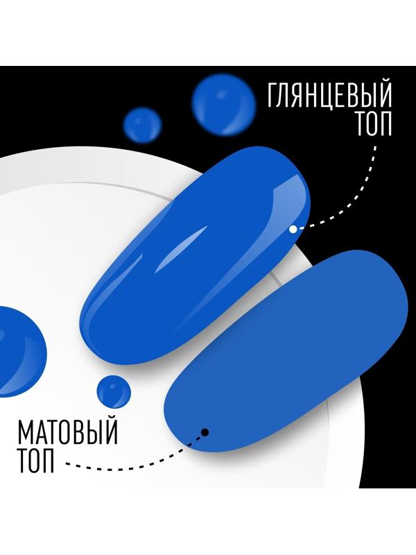Гель лак для ногтей, «CLASSIC COLORS», 3-х фазный, 8мл, LED/UV, цвет индиго (66)