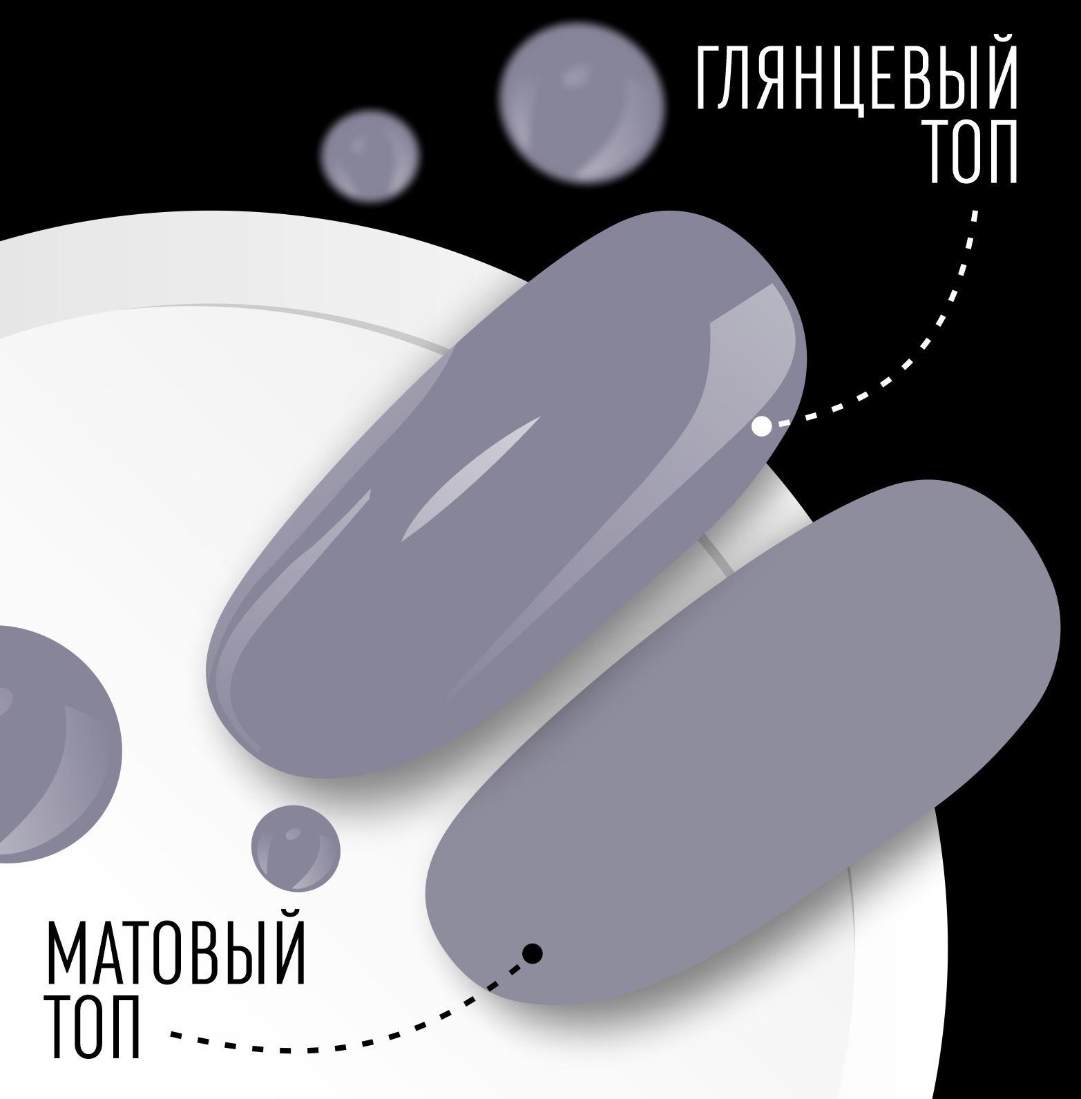 Гель лак для ногтей, «CLASSIC COLORS», 3-х фазный, 8мл, LED/UV, цвет светло-графитовый (76)