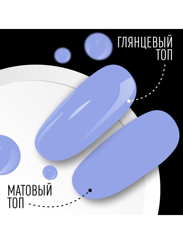 Гель лак для ногтей, «CLASSIC COLORS», 3-х фазный, 8мл, LED/UV, цвет васильковый (96)