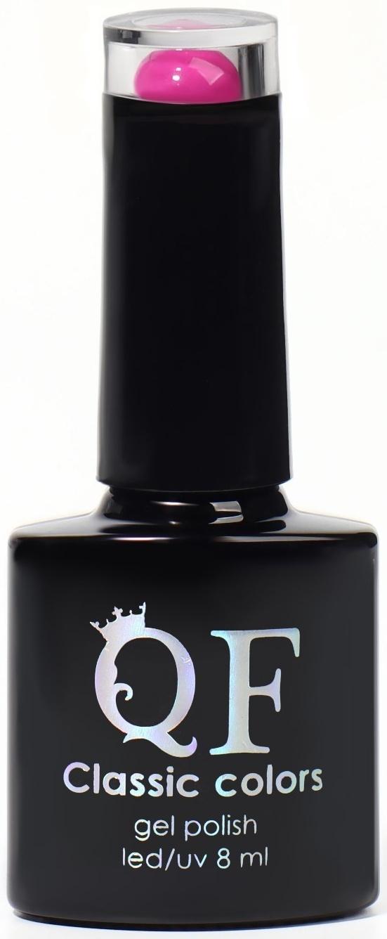 Гель лак для ногтей, «CLASSIC COLORS», 3-х фазный, 8мл, LED/UV, цвет фуксия (106)