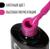 Гель лак для ногтей, «CLASSIC COLORS», 3-х фазный, 8мл, LED/UV, цвет фуксия (106)