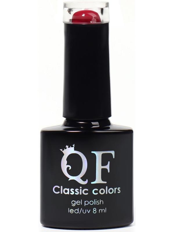 Гель-лак для ногтей, «CLASSIC COLORS», 3-х фазный, 8мл, LED/UV, цвет сливовый (124)