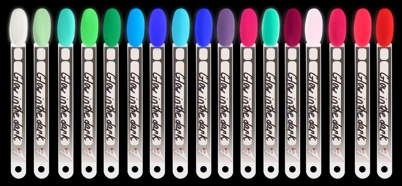 Гель лак для ногтей «GLOW IN THE DARK», 3-х фазный, 8 мл, LED/UV, люминесцентный, цвет клубничный йогурт (47)