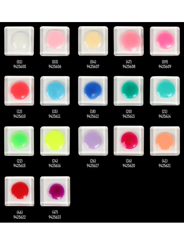 Гель лак для ногтей «GLOW IN THE DARK», 3-х фазный, 8 мл, LED/UV, люминесцентный, цвет синий (18)