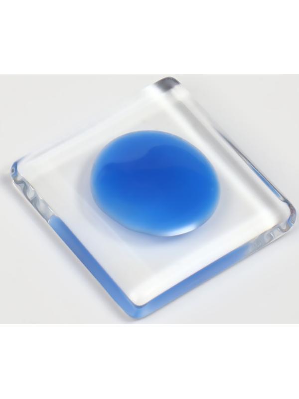 Гель лак для ногтей «GLOW IN THE DARK», 3-х фазный, 8 мл, LED/UV, люминесцентный, цвет синий (18)