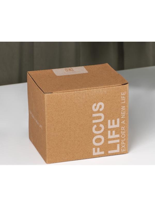 Кружка керамическая «Лапа тигра», 350 мл, цвет серый