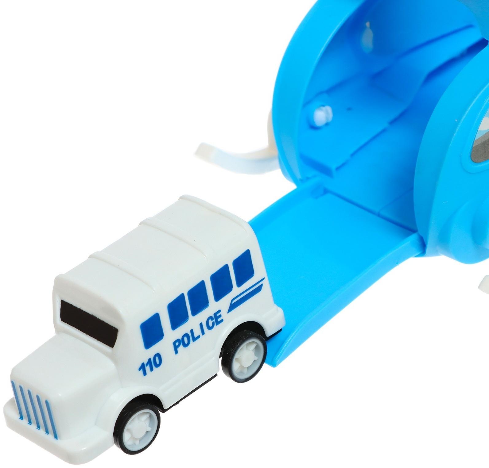 Парковка «Полицейский вертолёт», трансформация