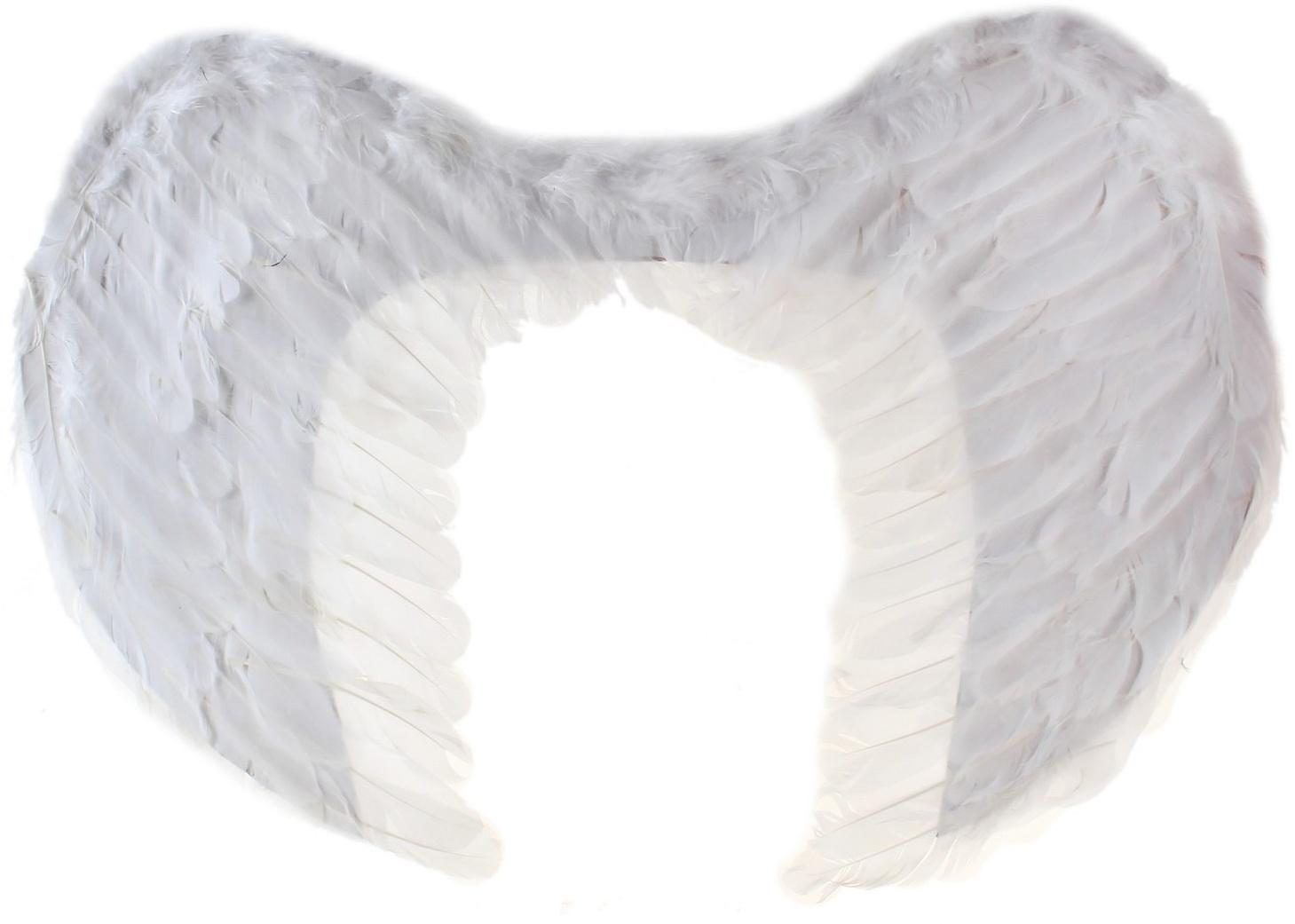 Крылья ангела, на резинке, 65 × 40 см, белые