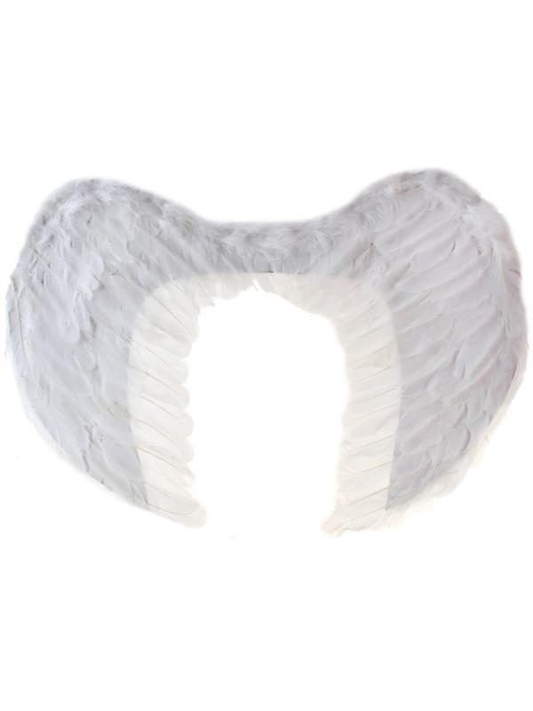 Крылья ангела, на резинке, 65 × 40 см, белые