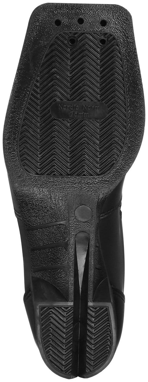 Ботинки лыжные Winter Star classic, NN75, р. 38, цвет чёрный, лого серый