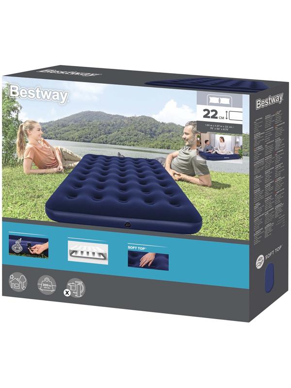 Матрас надувной Pavillo, 191 х 137 х 22 см, 67002 Bestway