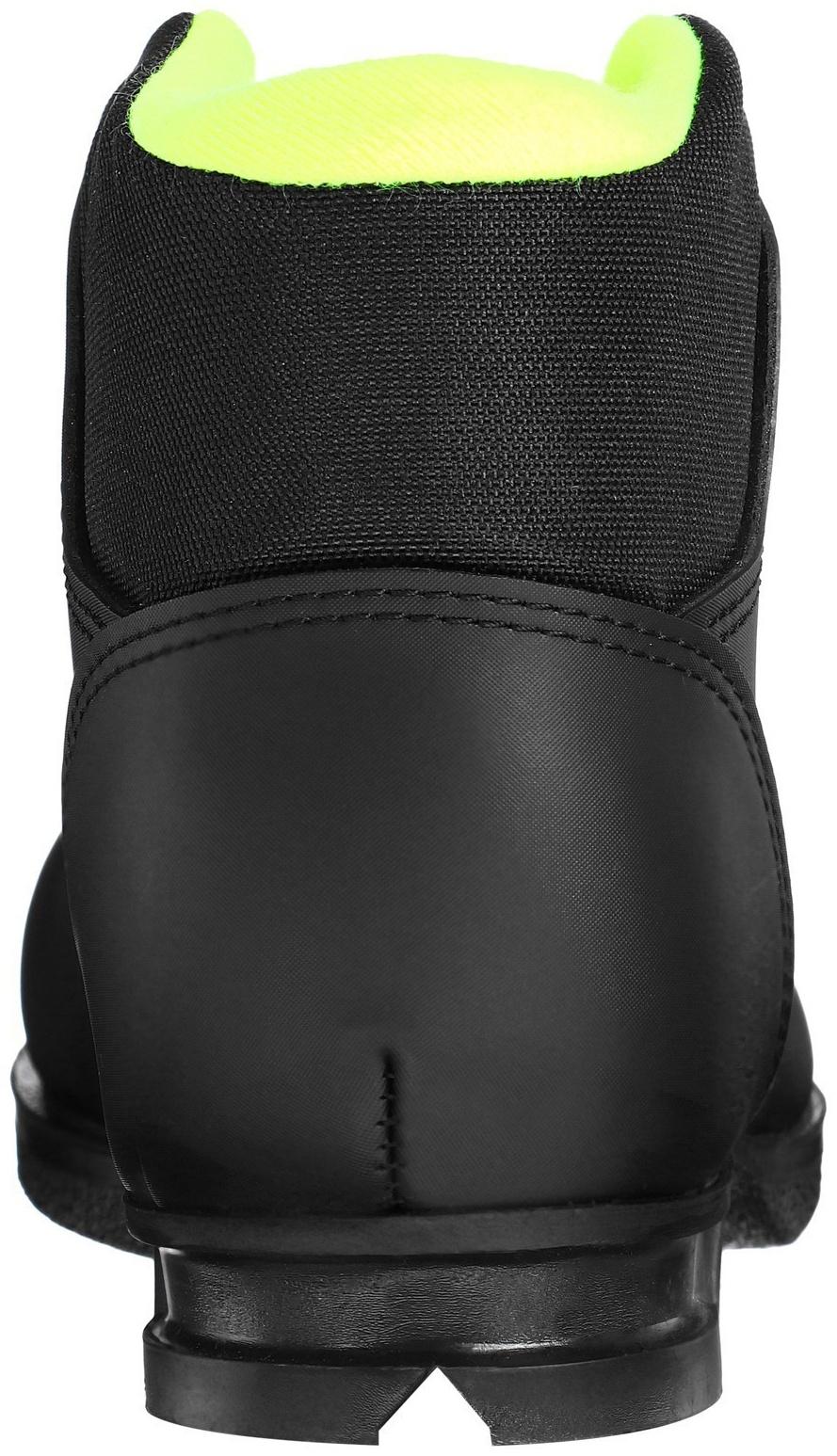 Ботинки лыжные Winter Star comfort, NN75, р. 38, цвет чёрный, лого лайм/неон