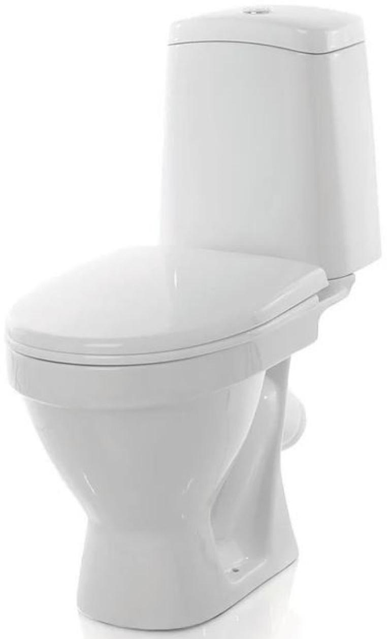 Унитаз-компакт «Лада Эконом», 1-режим, арматура , белый