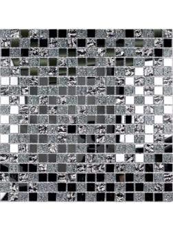 Мозаика стеклянная Bonaparte, Mirror 300х300х4 мм