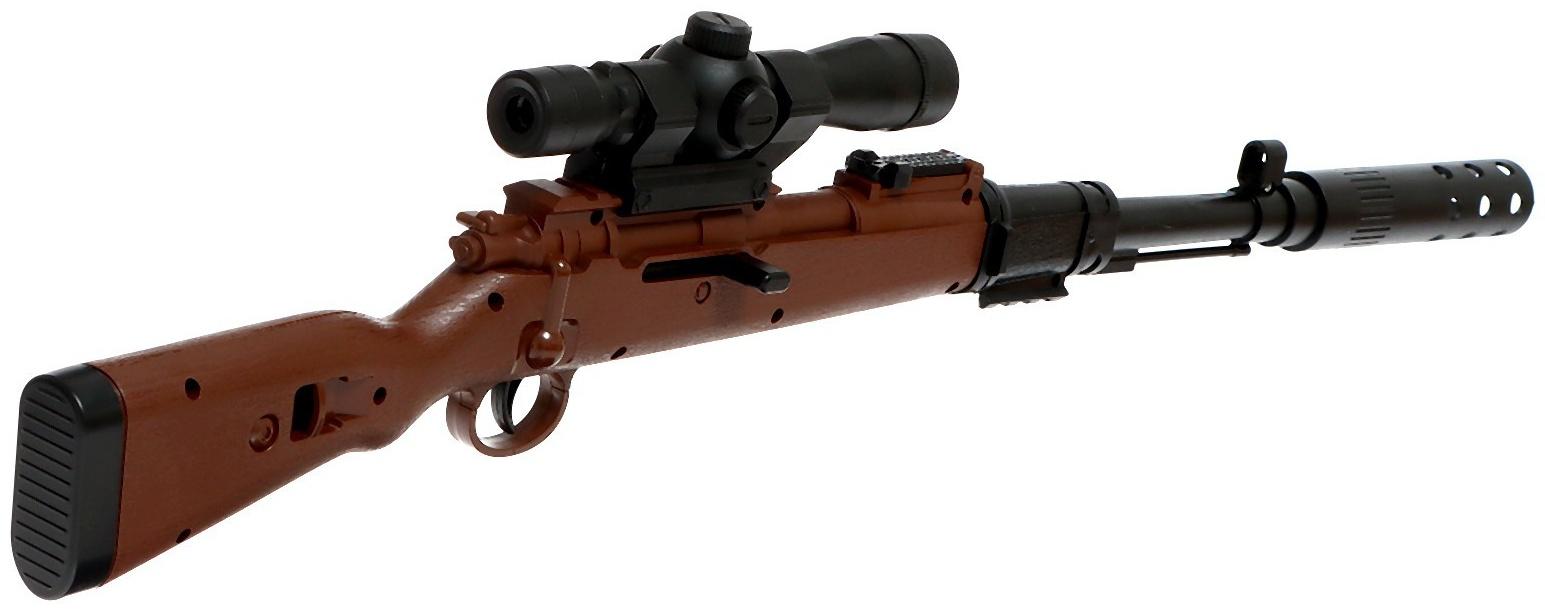 Снайперская винтовка MAUSER 98K, стреляет гелевыми пулями