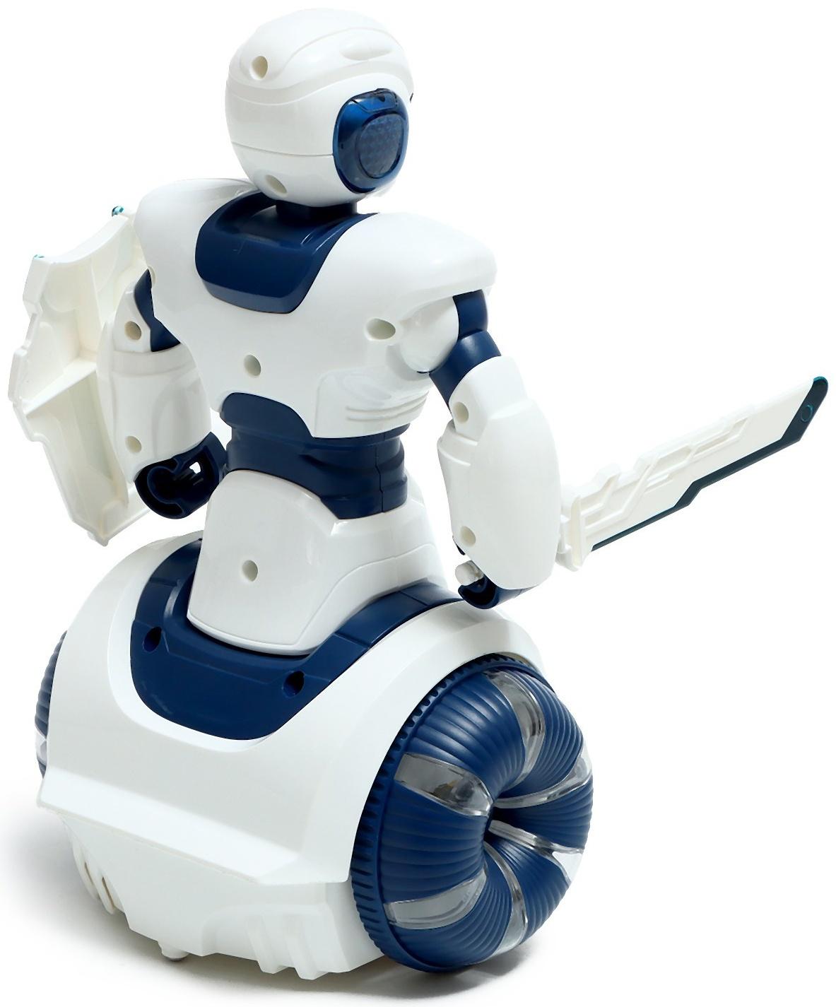 Робот «Шунтик», русское озвучивание, световые эффекты, работает от батареек