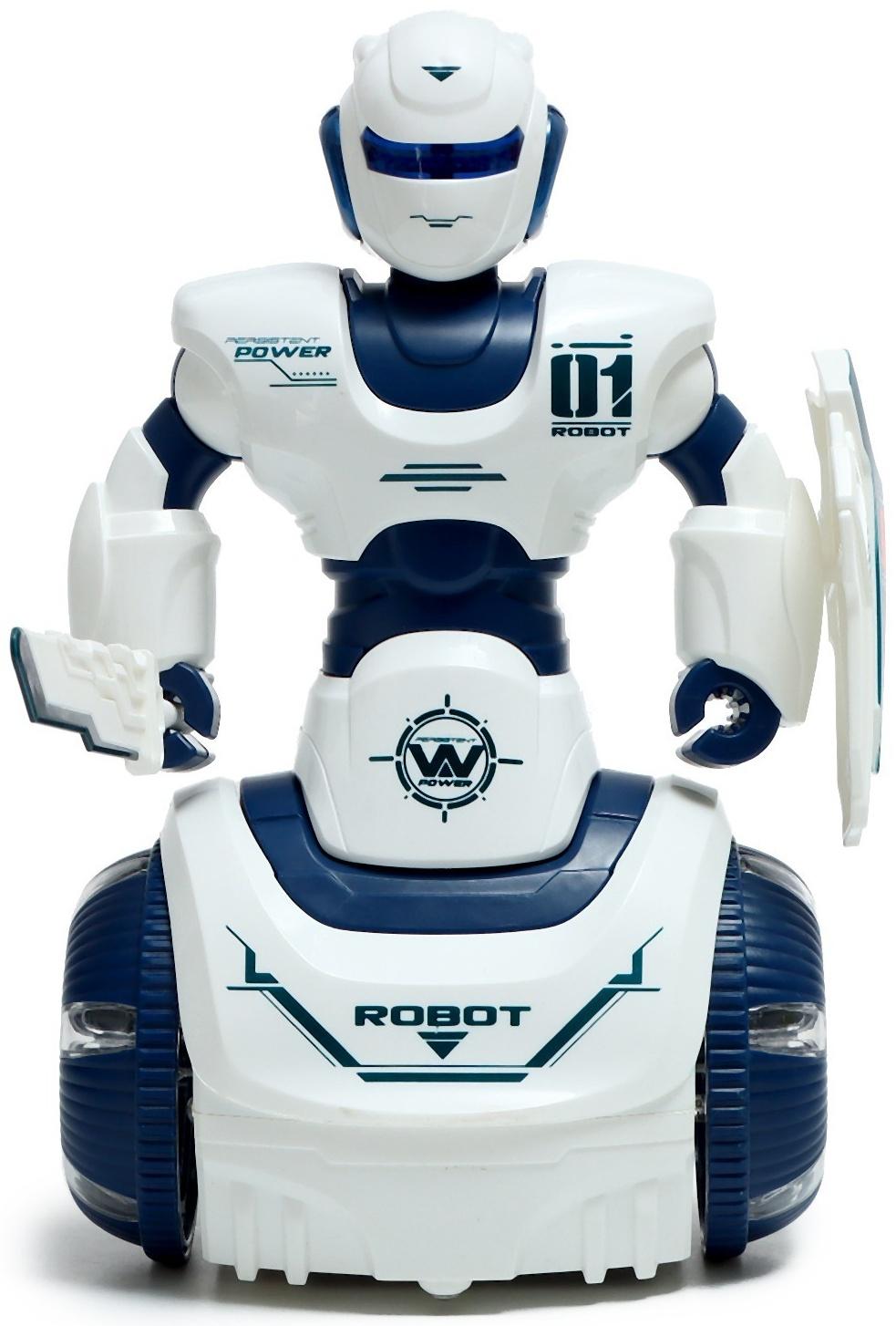 Робот «Шунтик», русское озвучивание, световые эффекты, работает от батареек