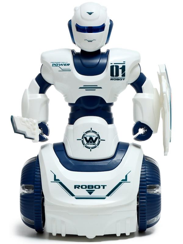 Робот «Шунтик», русское озвучивание, световые эффекты, работает от батареек