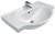 Раковина встраиваемая Cersanit ERICA ERI70, с 1 отверстием под смеситель, цвет белый