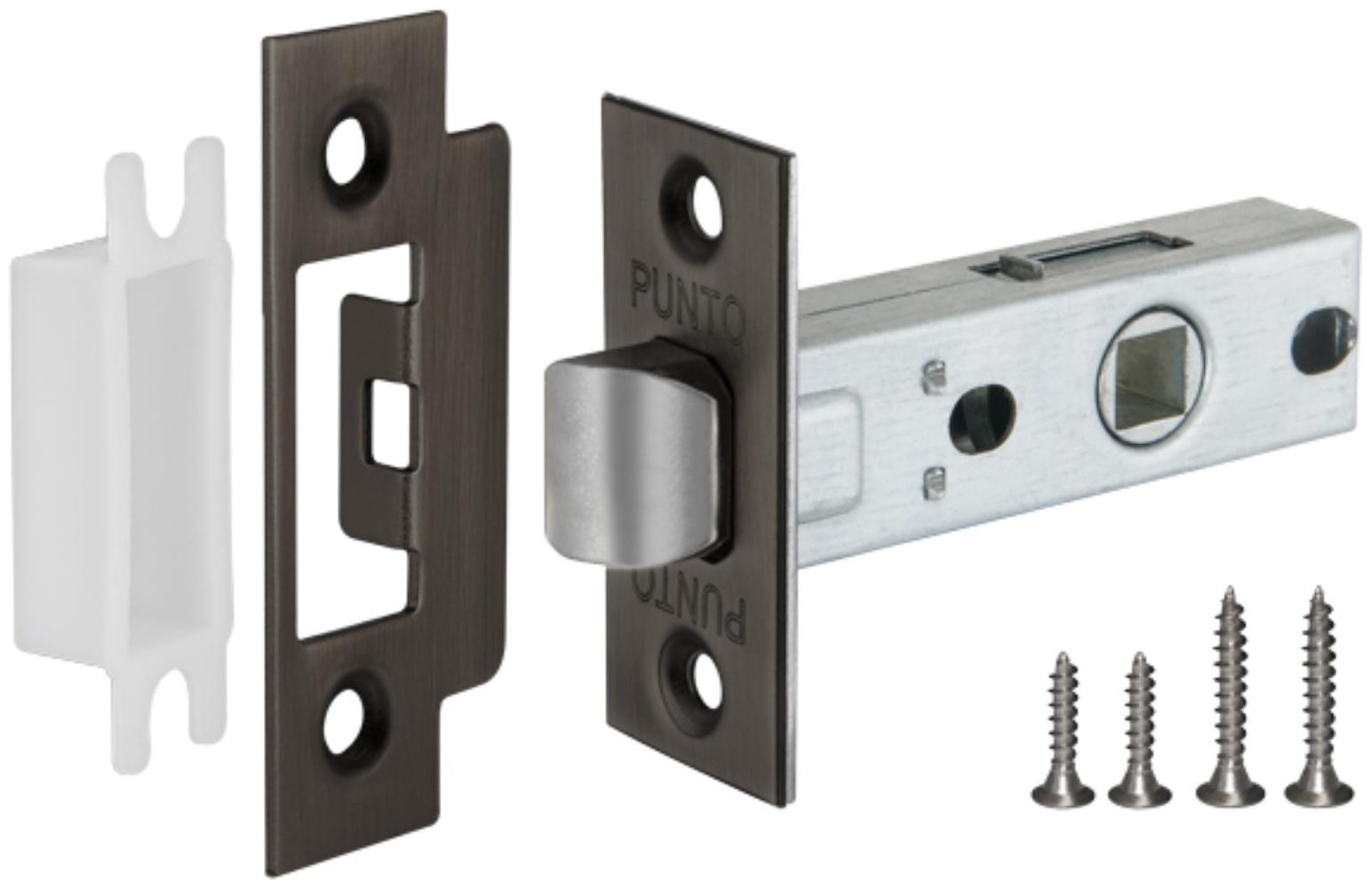 Защелка врезная Punto L45-8 GR , цвет графит