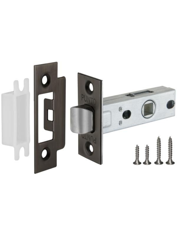 Защелка врезная Punto L45-8 GR , цвет графит