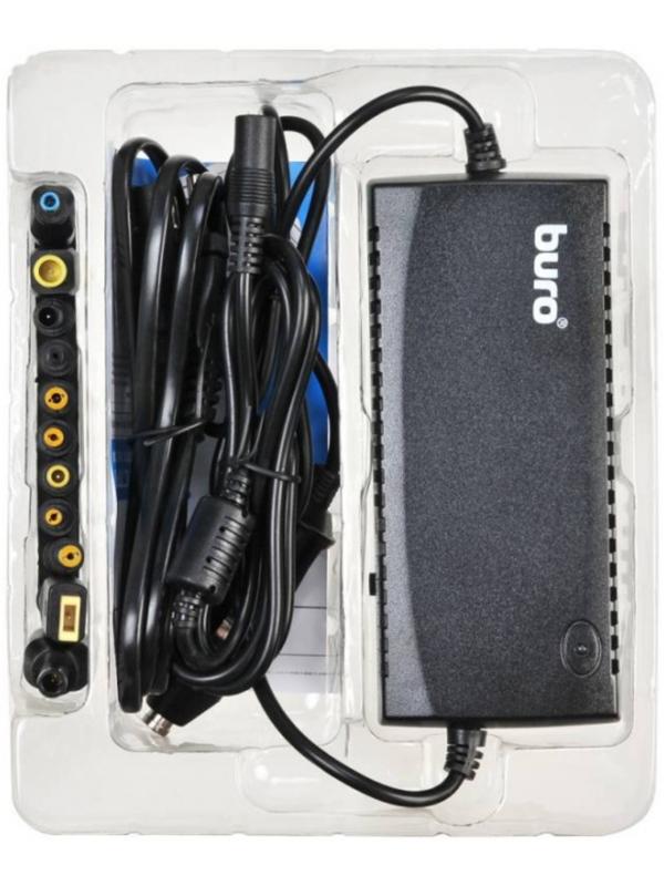 Адаптер питания Buro BUM-1200C120, ручной, 120Вт, 15В-24В 11-переходников, 5A 1xUSB, 1A