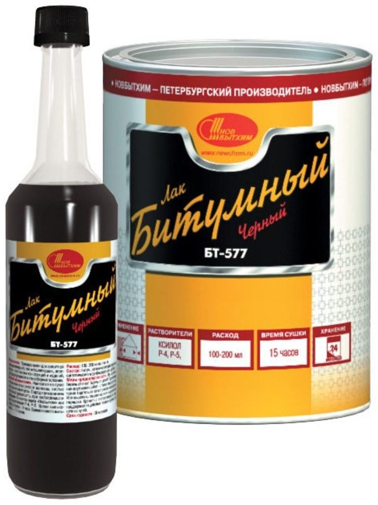 Лак битумный БТ-577, 1л