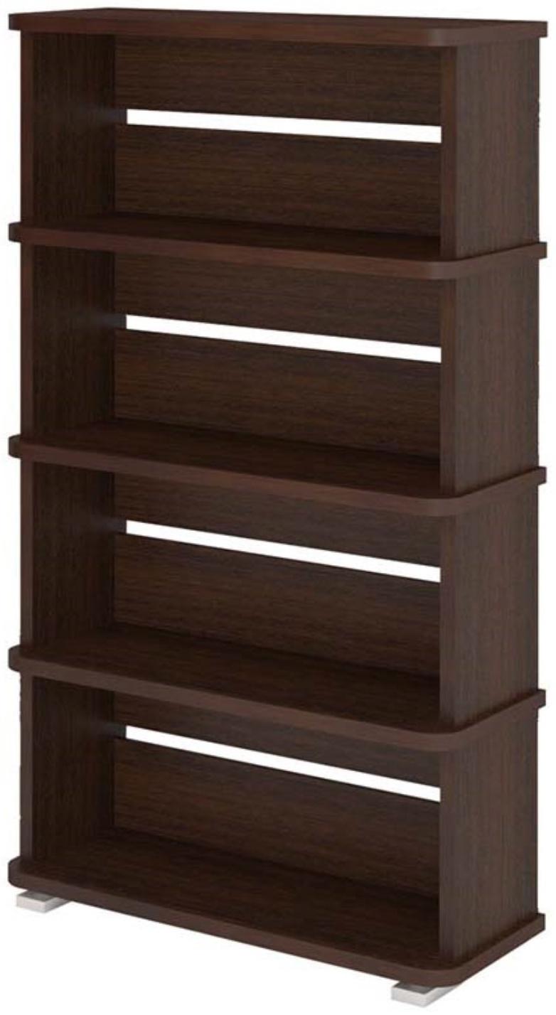 Стеллаж, 800 × 330 × 1440 мм, цвет венге