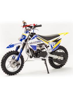 Питбайк MotoLand XT50, 50 см3, синий