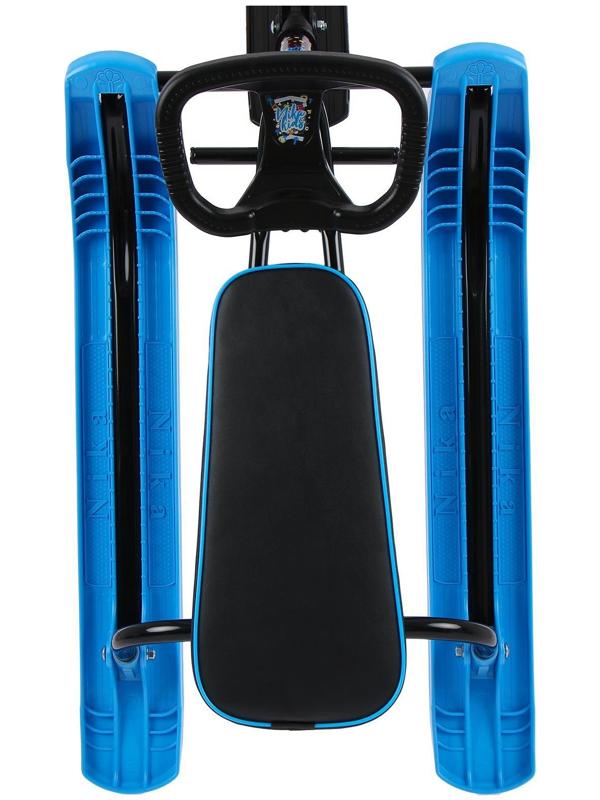 Снегокат« Тимка спорт», ТСЛ/Ч2, цвет чёрный/голубой