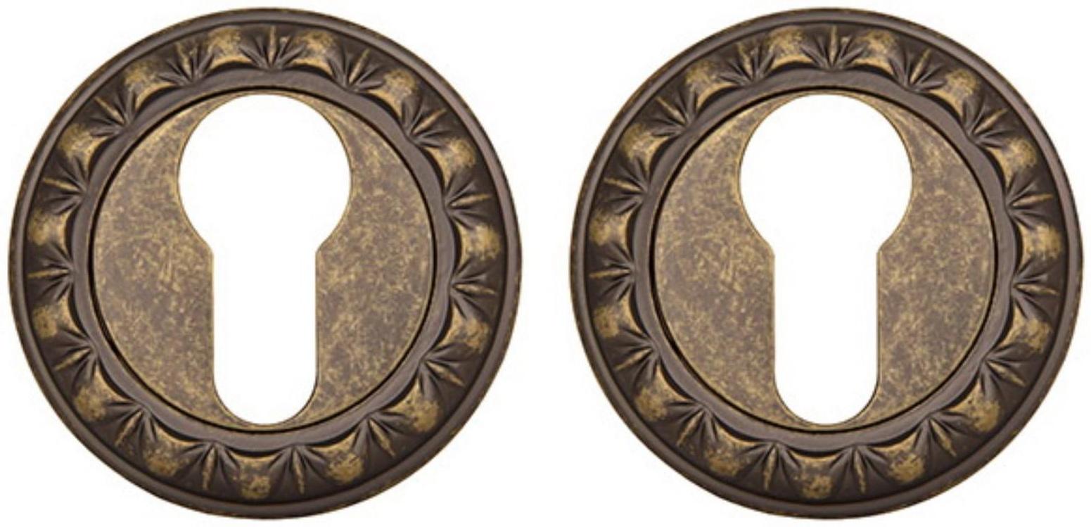 Накладка под цилиндр ET MT OB-13, цвет античная бронза