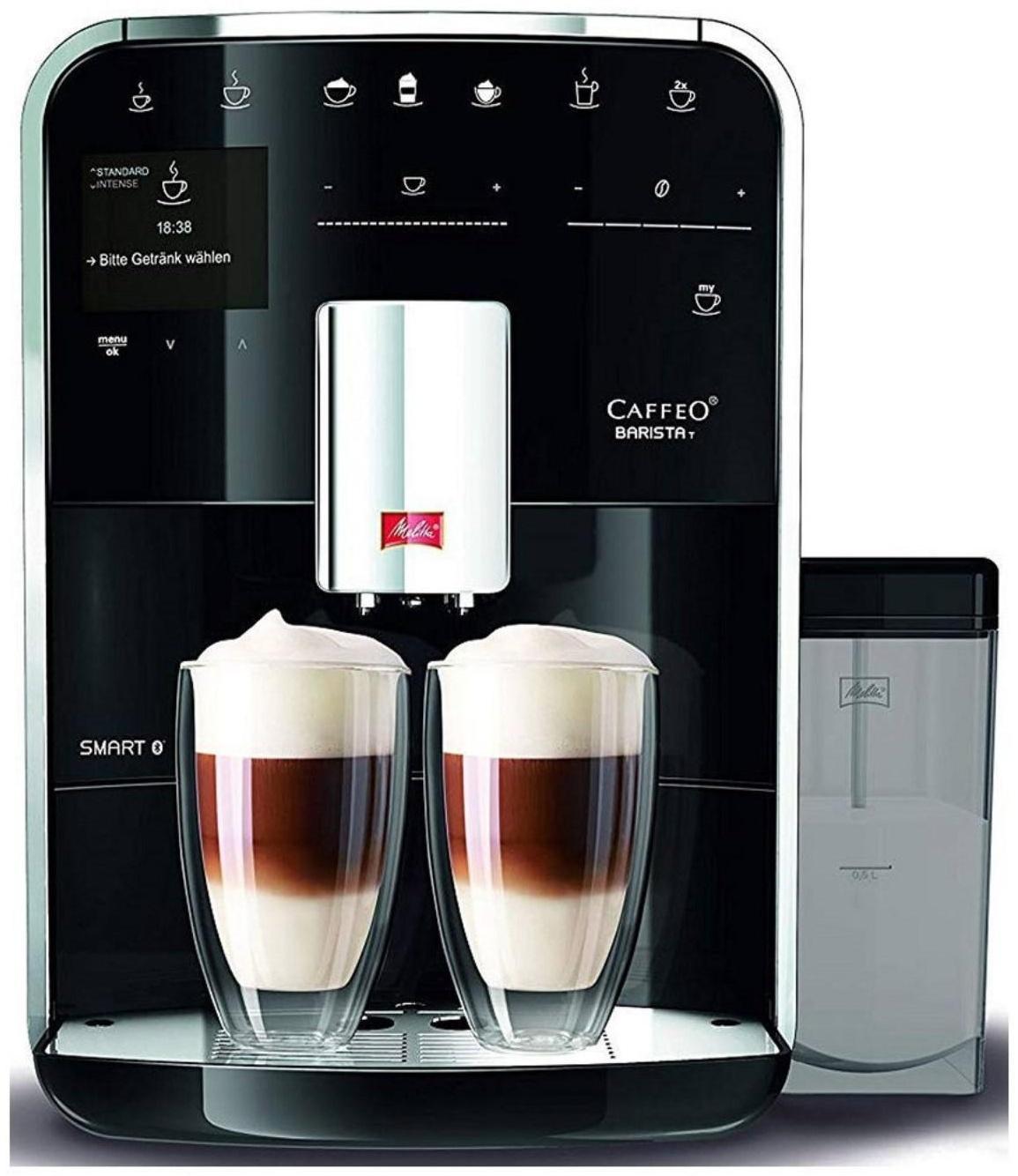 Кофемашина Melitta Caffeo F 830-102 Barista T Smart, автоматическая, 1450 Вт, 1.8 л, чёрная   548775