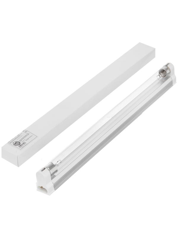 Светильник ультрафиолетовый бактерицидный, 8 Вт, с лампой в комплекте, до 20 м2