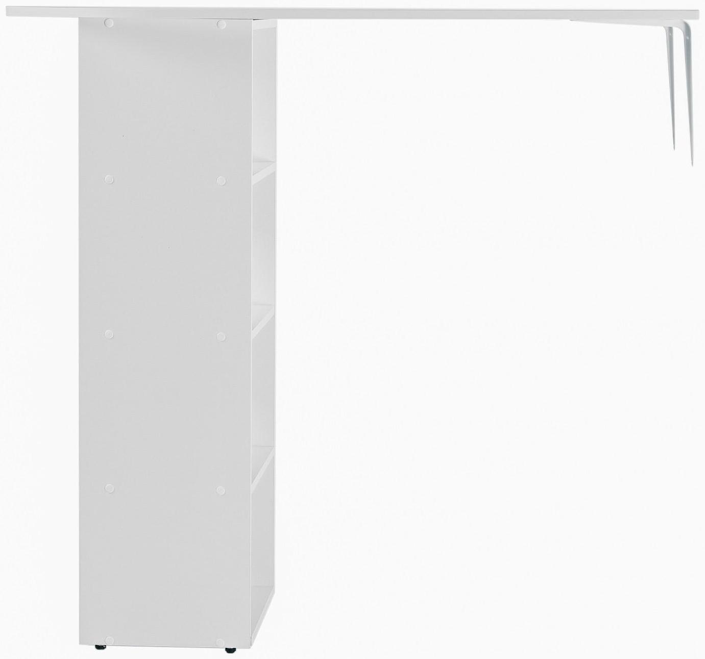 Шкаф напольный с барной столешницей ЛДСП, 1200х600х1100мм (16мм), Белый