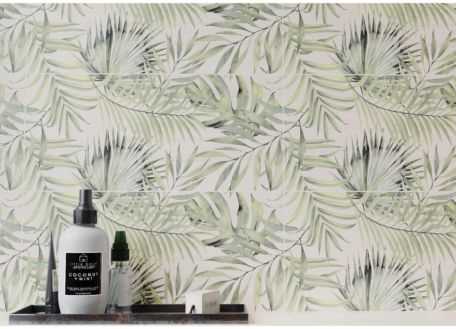 Плитка настенная Botanica многоцветный 200x440 (в упаковке 1,05 кв.м)