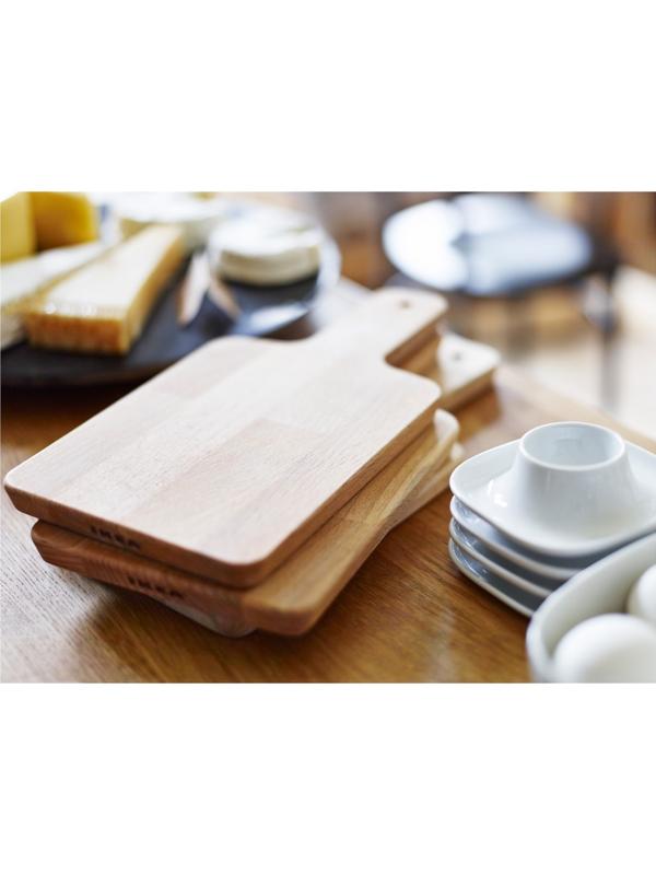 Доска разделочная и сервировочная  деревянная 