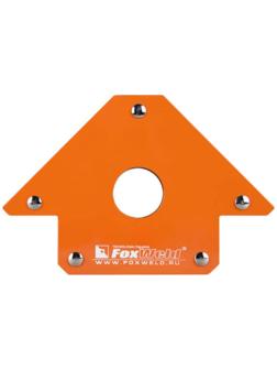 Угольник магнитный FoxWeld FIX-6, 45º/90º/135º, усилие до 45 кг