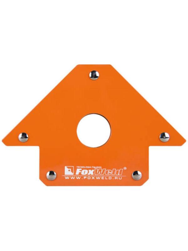 Угольник магнитный FoxWeld FIX-6, 45º/90º/135º, усилие до 45 кг