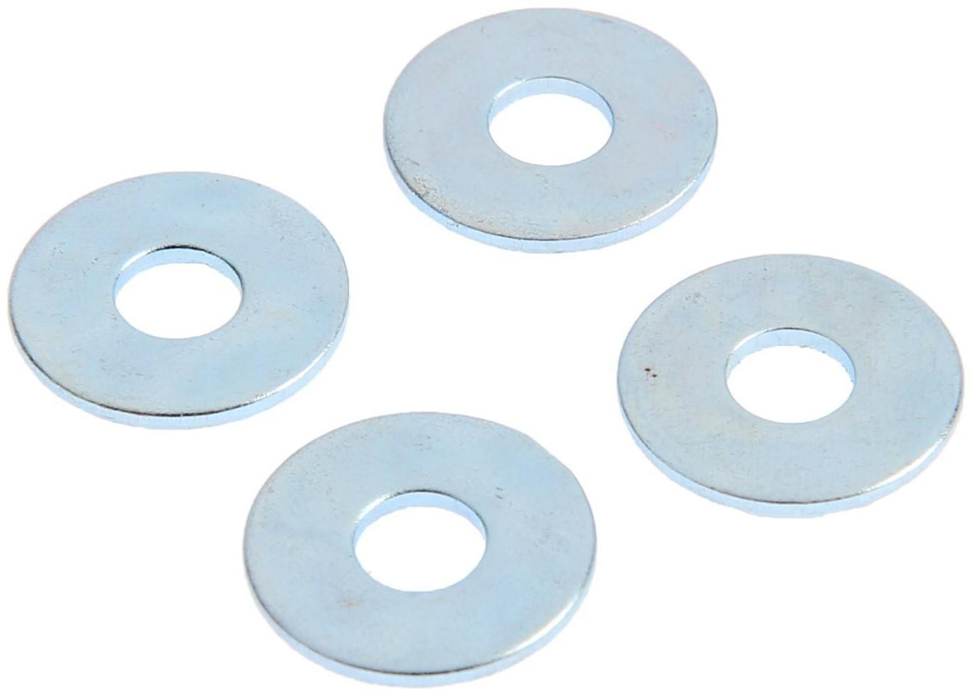 Шайба ТУНДРА krep, увеличенная, DIN9021, оцинкованная, М5, 250 шт