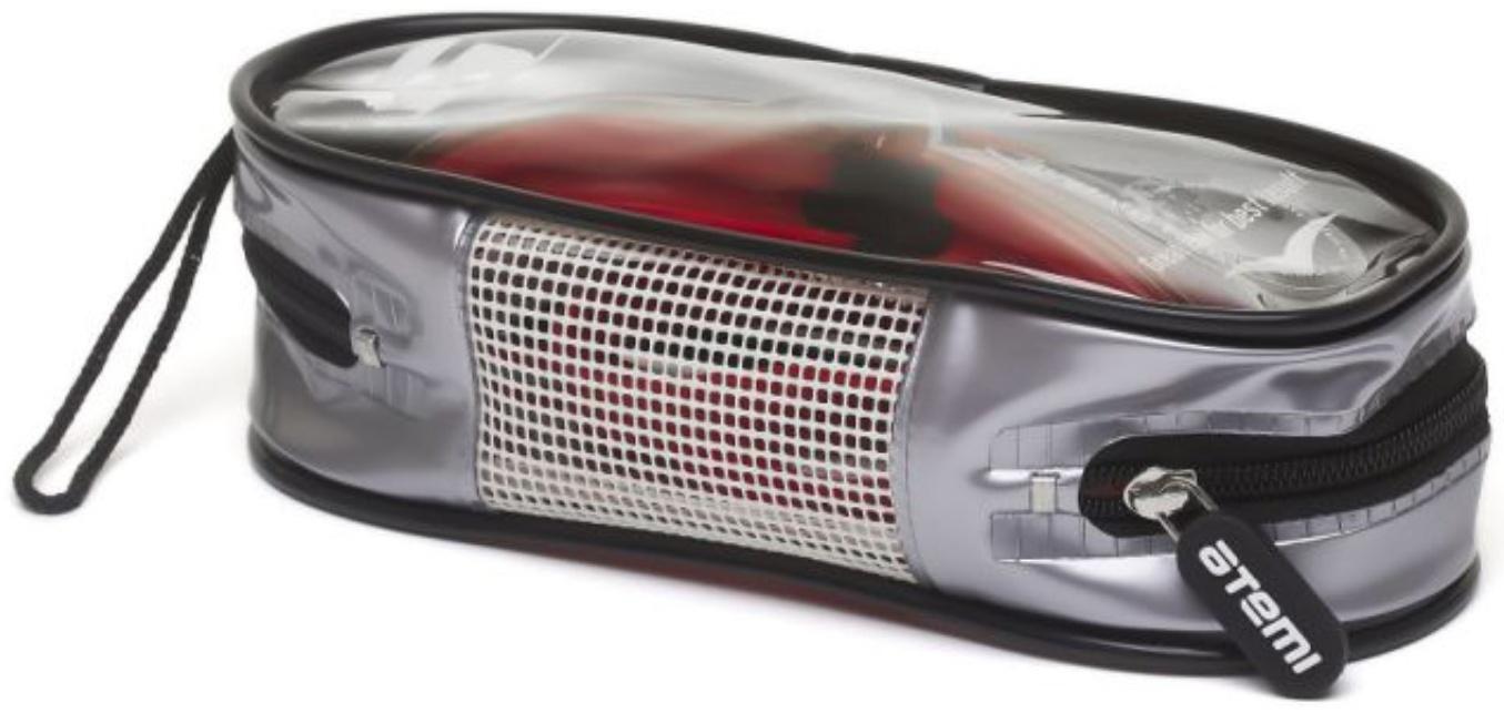 Очки для плавания Atemi N9600M, силикон, цвет розовый