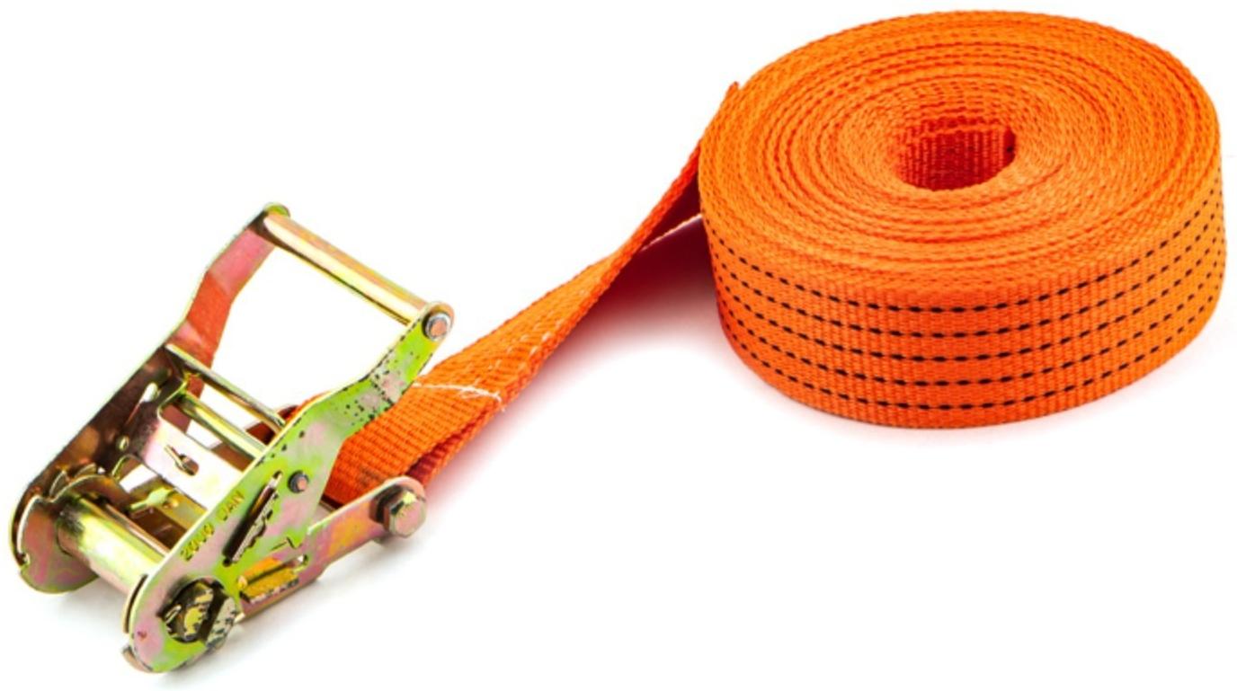 Кольцевой ремень крепления груза TOPAUTO, 50 мм, 2000/4000 кг, 6 м механизм 135  мм