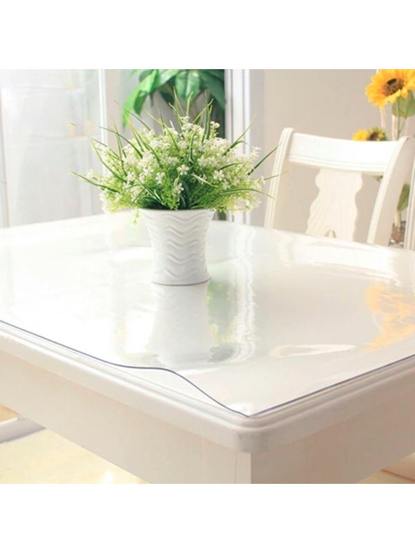 Скатерть Dasch «Гибкое стекло», 80х100 см, цвет прозрачный