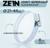 Хомут червячный ZEIN engr, сквозная просечка, диаметр 21-44 мм, ширина 8 мм, оцинкованный