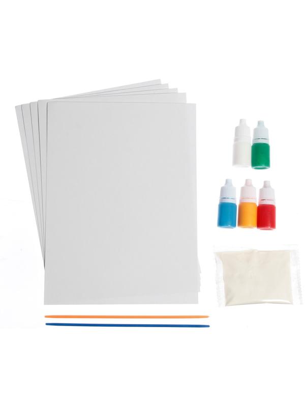 Набор для рисования эбру «С Новым годом» Снеговик