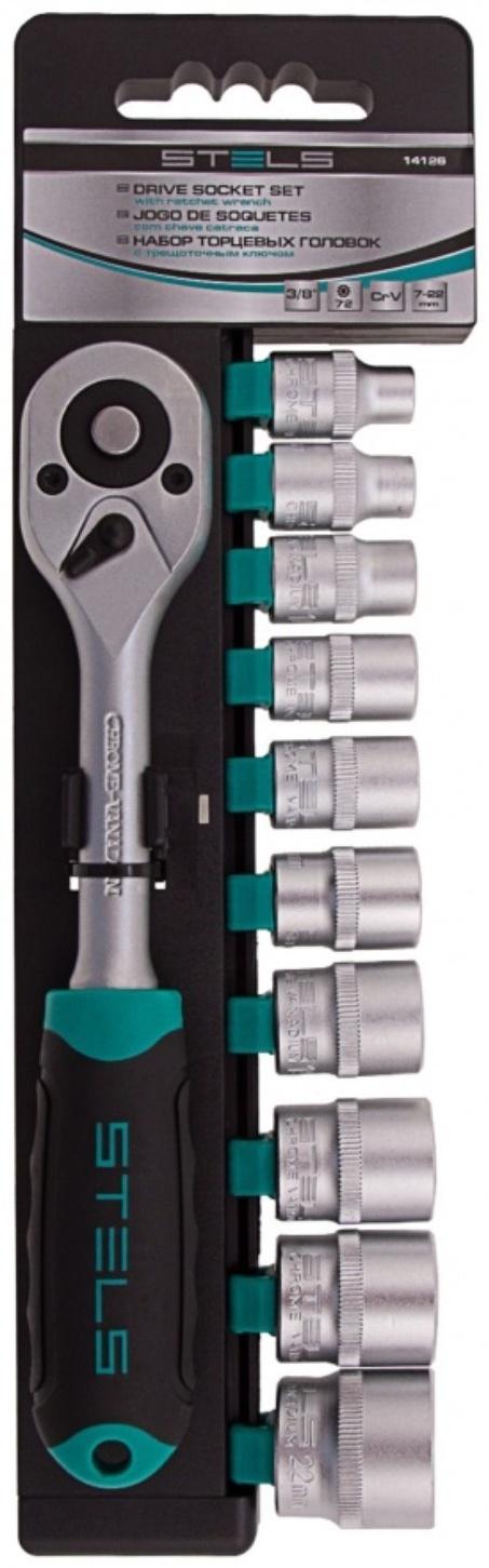 Набор торцевых головок Stels 14126, 3/8
