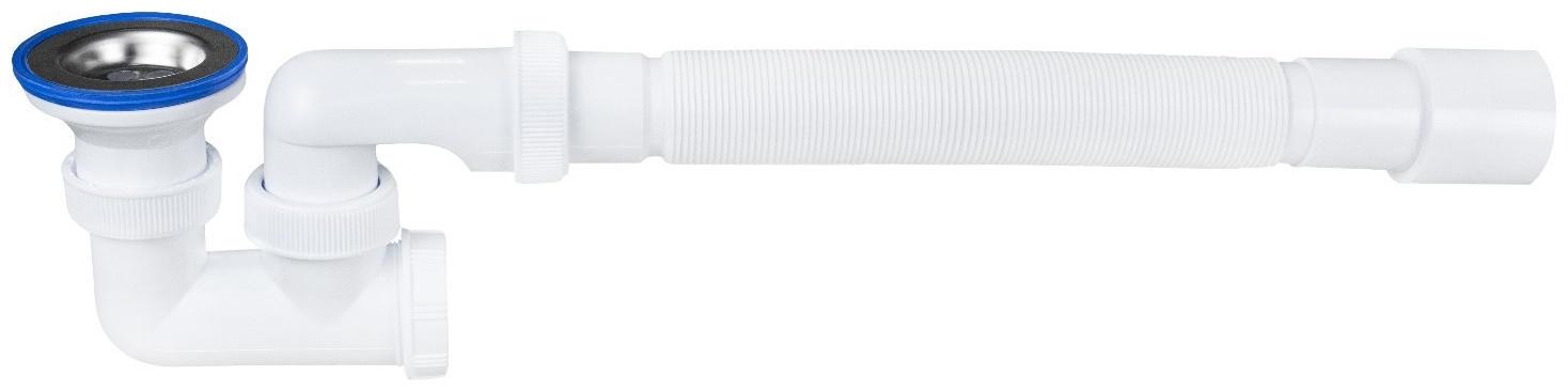 Сифон для душевого поддона VIANT «ПРОФИ», регулируемый, 1½